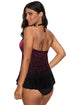 Dot Print Halterneck Tankini Set